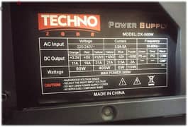 Computer Power Supply 500 Watt -01060229505 0