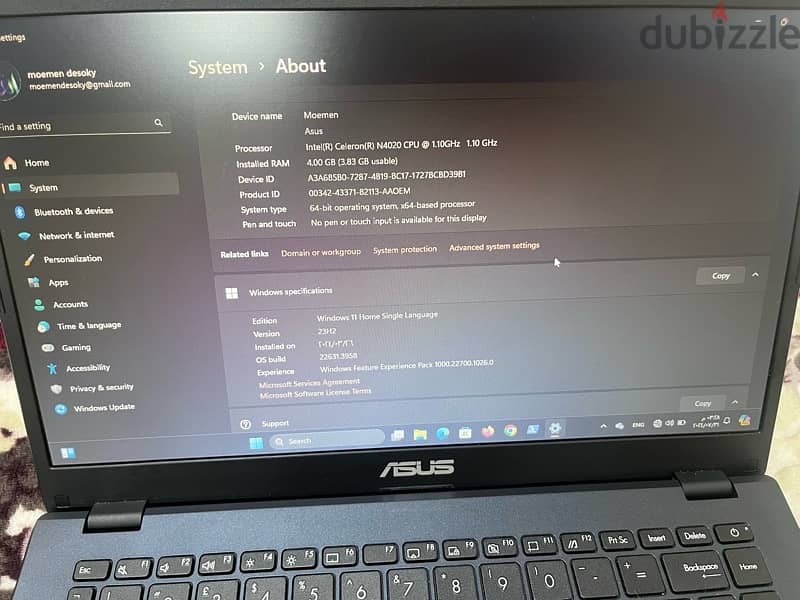 ASUS VivoBook E410M 4