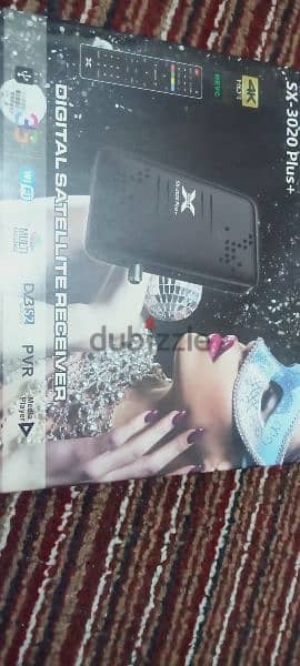 رسيفر ترومان مستعمل بحالة الجديد super x 3020 plus 4K