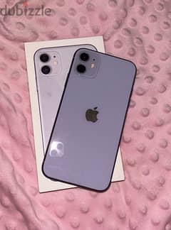 iPhone 11 128GB purple Minor Break bottom Screen battery 83%