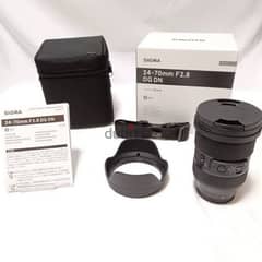 Sigma 24-70mm f/2.8 DG DN Art Lens for Sony