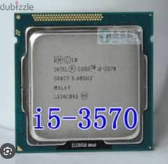 processor intel i5-3570/i3-2100/2x8gb-2x2gb ddr3 0