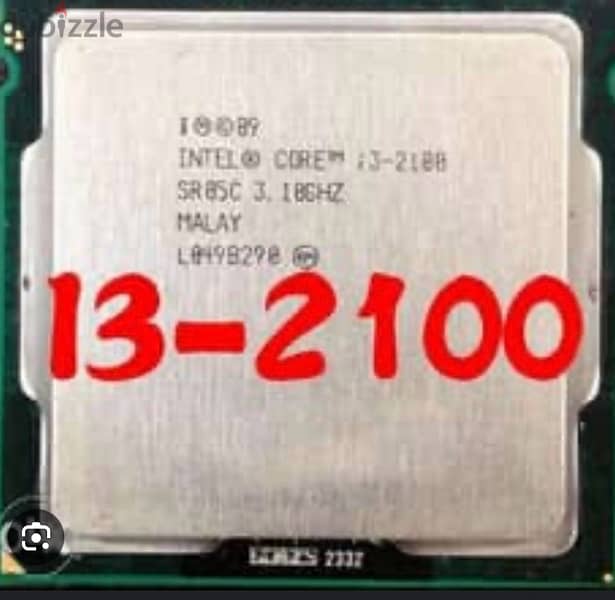 processor intel i5-3570/i3-2100/2x8gb-2x2gb ddr3 1