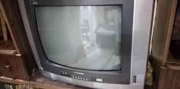 تليفزيون توشيبا ٢٠ بوصه بحاله جيده ولم يفتح بالريموت