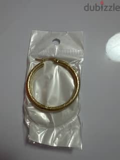 stainless steel hoop earring 0