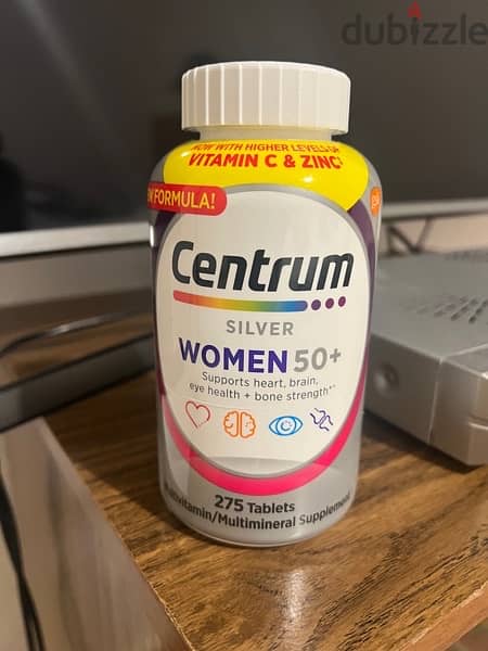 Centrum Women 50+ Silver 275 Tablets USA 0