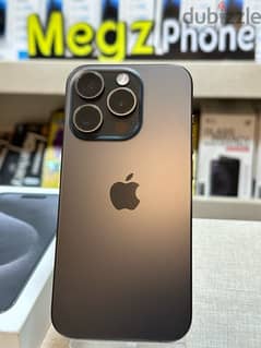 iPhone 15 pro كسر زيرو بطارية 100%ضمان آبل