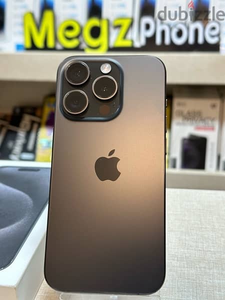 iPhone 15 pro خطين ZA بطارية 100% ضمان آبل 0