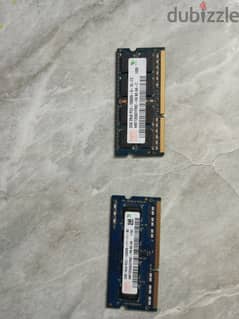 رامات لابتوب DDR3 4 جيجابايت (2x2)