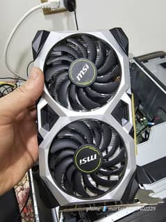 msi nividia GTX 1660 super 6gb