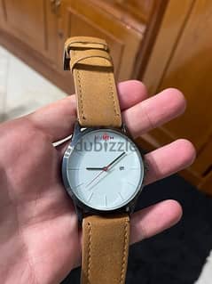 MVMT brown leather Watch
