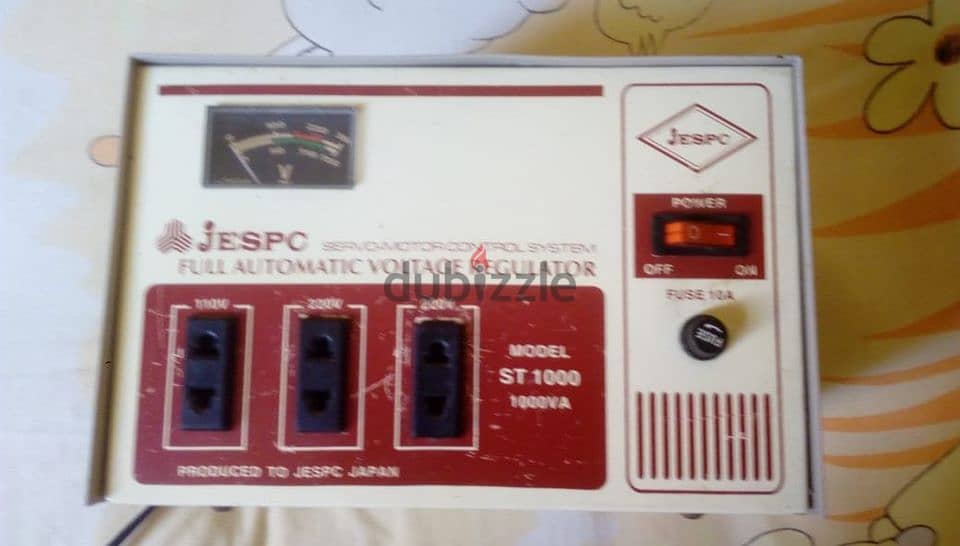 Jespc St-1500Va مثبت الجهد الكهربائي - 1500 فولت أمبير - 2