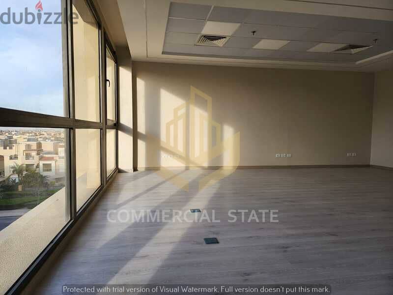 Luxurious Office in Mivida for Rent 129m-مكتب للايجار في ميفيدا التجمع 1