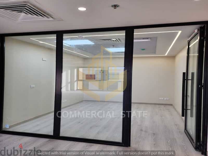 Luxurious Office in Mivida for Rent 129m-مكتب للايجار في ميفيدا التجمع 3