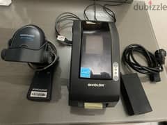 Bixolon barcode printer D220 & Datlogic scanner QW2100