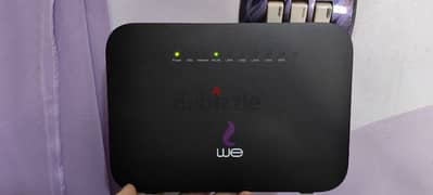 راوتر وي الجيل الخامس 5 جي فائق السرعة - بالكرتونة - We Router VDSL 5G