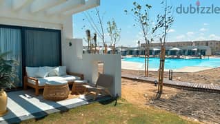For sale, a finished hotel chalet with air conditioners on the northern coast of Ras El Hekma, D Bay