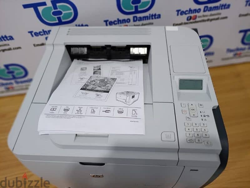 طابعه استيراد المانيا  كسر زيرو بحالة ممتازة Hp laserjet 3015  printer 1