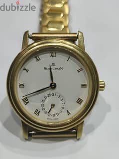 ساعه Blancpain حريمي ذهب عيار 21