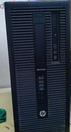 كيسة hp 800 g1 مع شاشة hp 22 بوصة