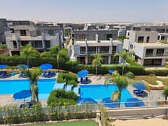 Patio el Zahra  Twinhouse view pool for sale Semi finished