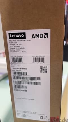Lenovo Legion 5 Pro AMD R9 (best in the middle east)!