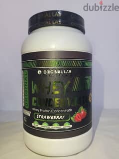 Original Labs Whey Protein Concentrate Strawberry Flavor 0