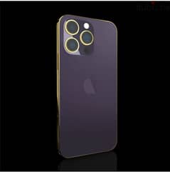 iPhone 14ProMax Deep Purple Gold Frame 0