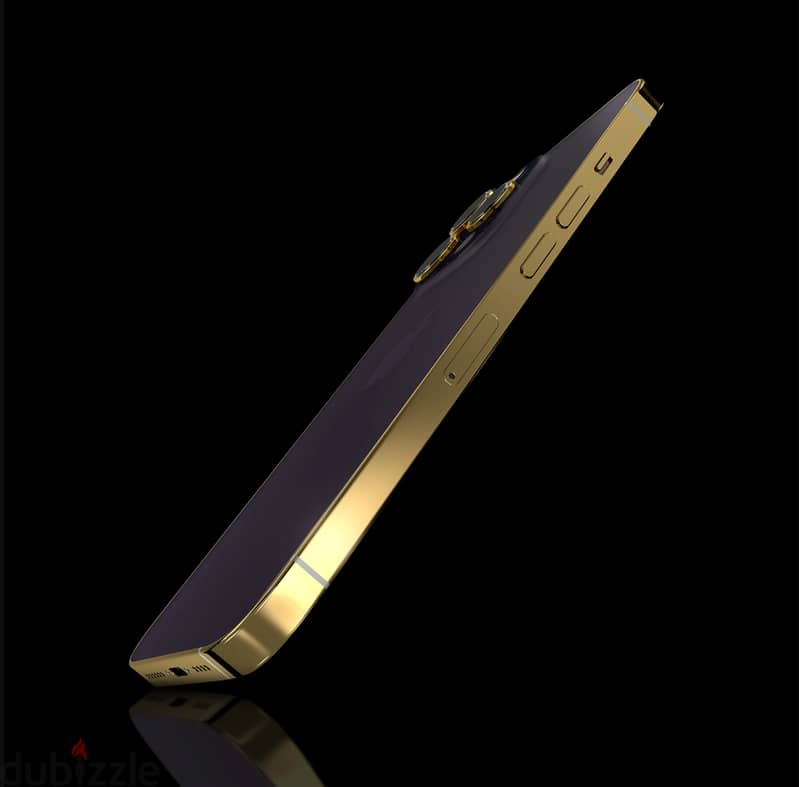 iPhone 14ProMax Deep Purple Gold Frame 4