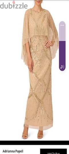 designer USA evening dress 0