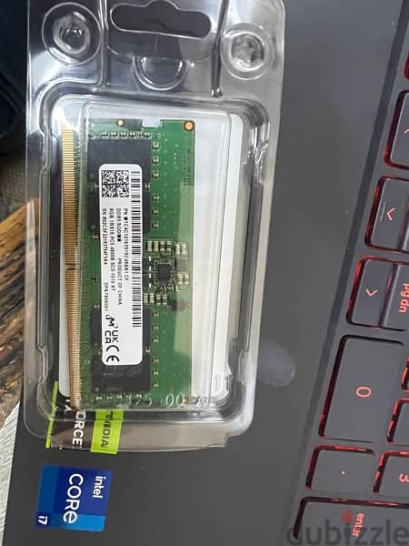 8GB 4800MHz Laptop Memory DDR5 8GB 1RX16 PC5-4800B رامات DDR5 1