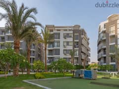 Garden duplex 210m prime location for sale in Taj City Compound in installments over 8 years