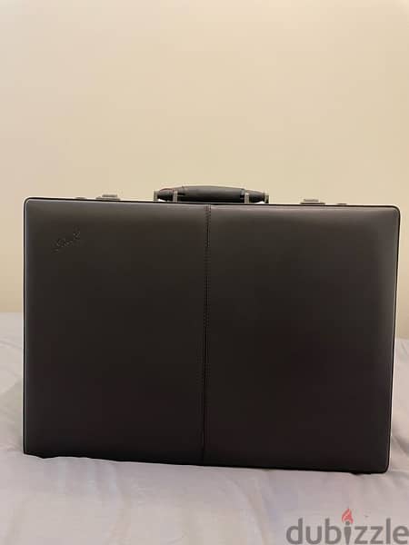 ATTACHÉ CASE P1032  (SEVEN K) original  شنطة رجالي جلد طبيعي 0