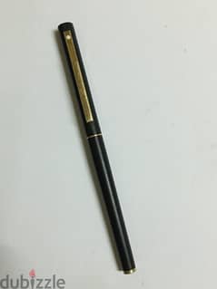 SHEAFFER قلم شيفر حبر امريكي المنشأ اصلي( لون اسود ) طلاء ذهب حجم الخط