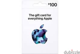 100 $ apple gift card / iTunes card 0