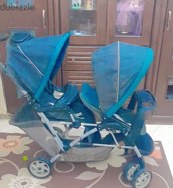 سترولر اطفالDuo Glider توينز وارد إمارات 4