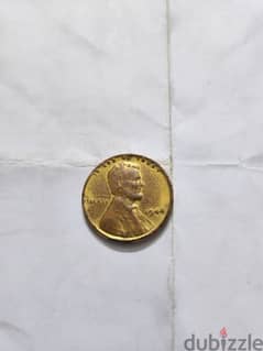 one  cent 1944 0