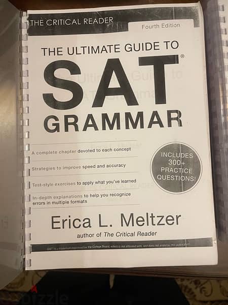 SAT/ACT/EST Grammar Book for practice and lessons 0