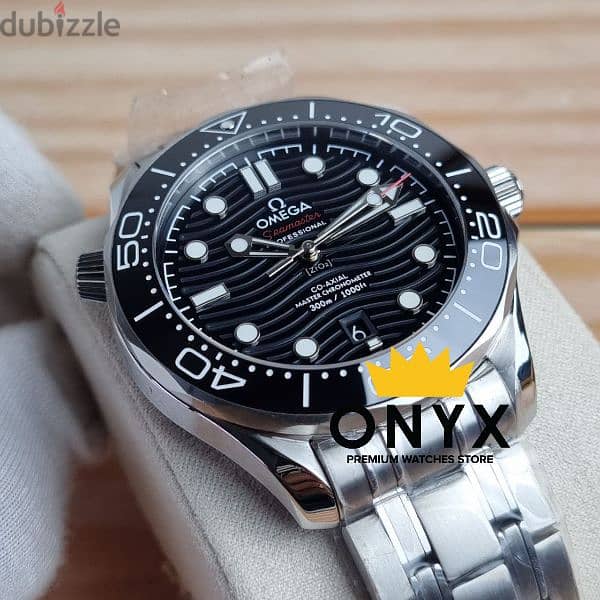 Omega Seamaster 300M Black Dial 3