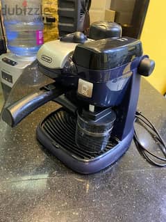ماكينة تحضير القهوة بالبخار EC9 من ديلونجي - اسود ،  ستانلس ستيل