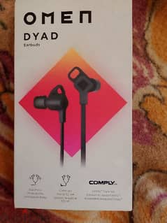 سماعة جودة عالية وصوت محترم hp omen dyad earbuds