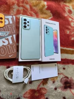 Samsung galaxy a73 5g like new 256