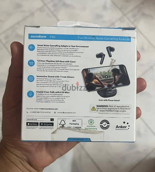 Anker P40i Wireless Earbuds سماعة وايرلس انكر 2