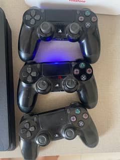 ps4 slim ,500gb , 3 controllers for sale or exchange by ps5 0