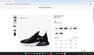 nike air max 270 لي البيع لبسته مرتين بس عشان مستريحتش فيها  عشان ا 0