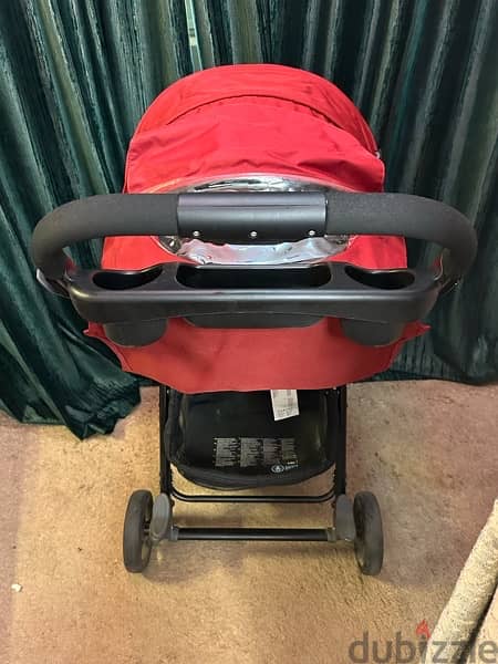 stroller muze stroller cranberry 1