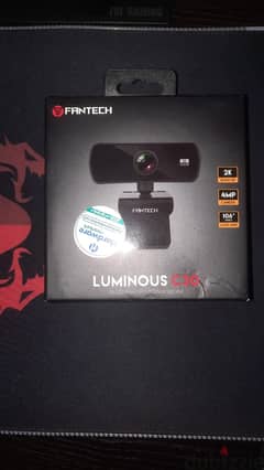 FANTECH LUMINOUS C30 QUAD HIGH DEF 1440P 2K QUAD HD USB Web Camera 0