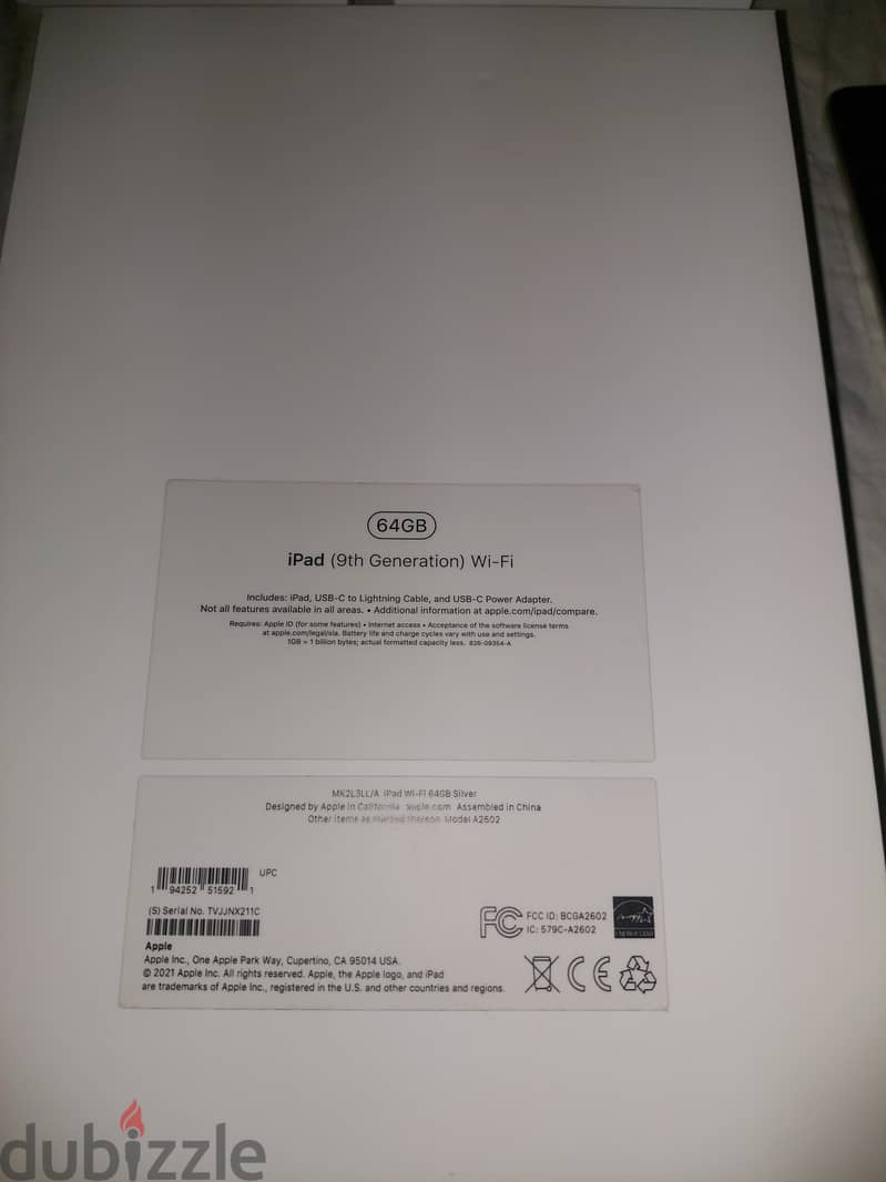 ipad 9 بطارية 100% ايباد 9 2