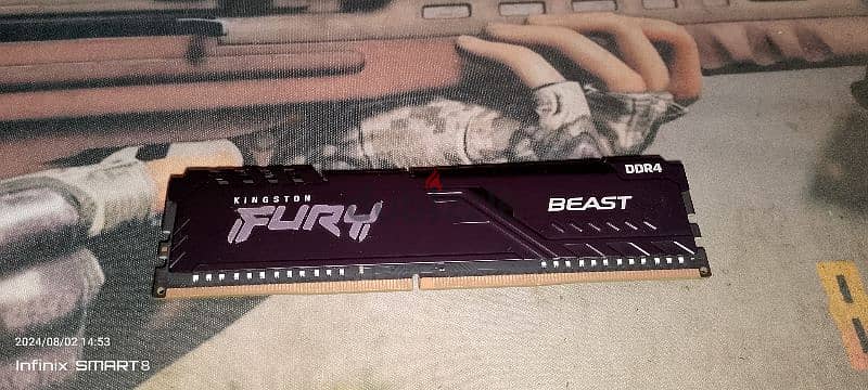 ram ddr4 metal Kingston fuery best 0