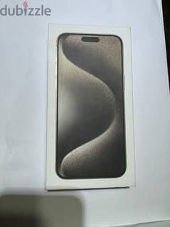 iPhone 15 pro  max 256GB